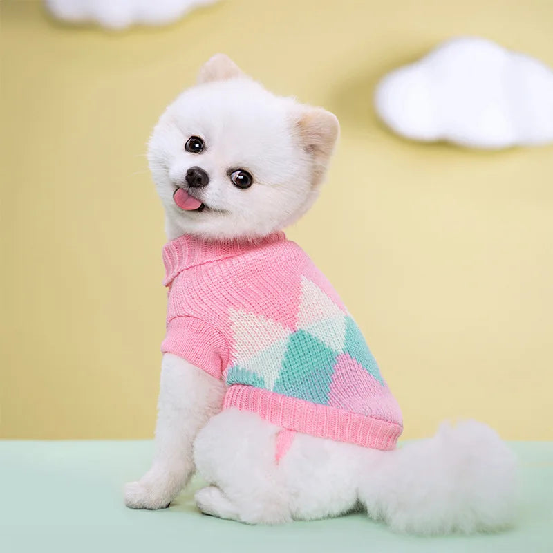 Knitted Dog Sweater S-2XL For Autumn Winter