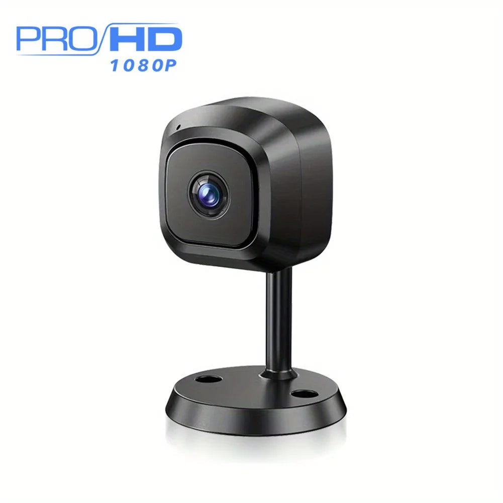 Wi-Fi mini security camera, mobile app, and motion detection