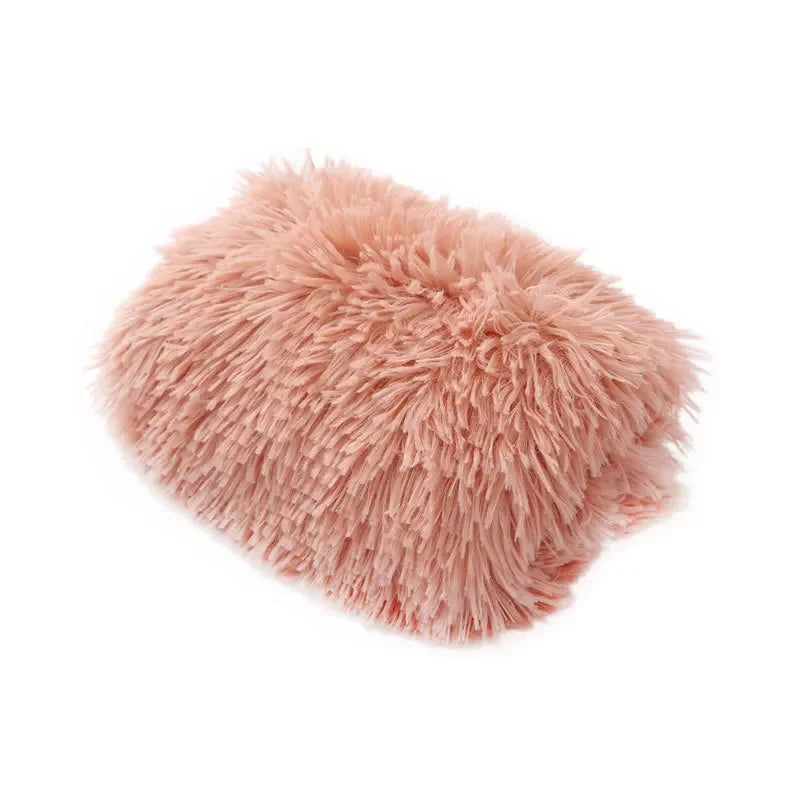 Soft Pet Blanket Washable, Long Plush Dogs Blankets