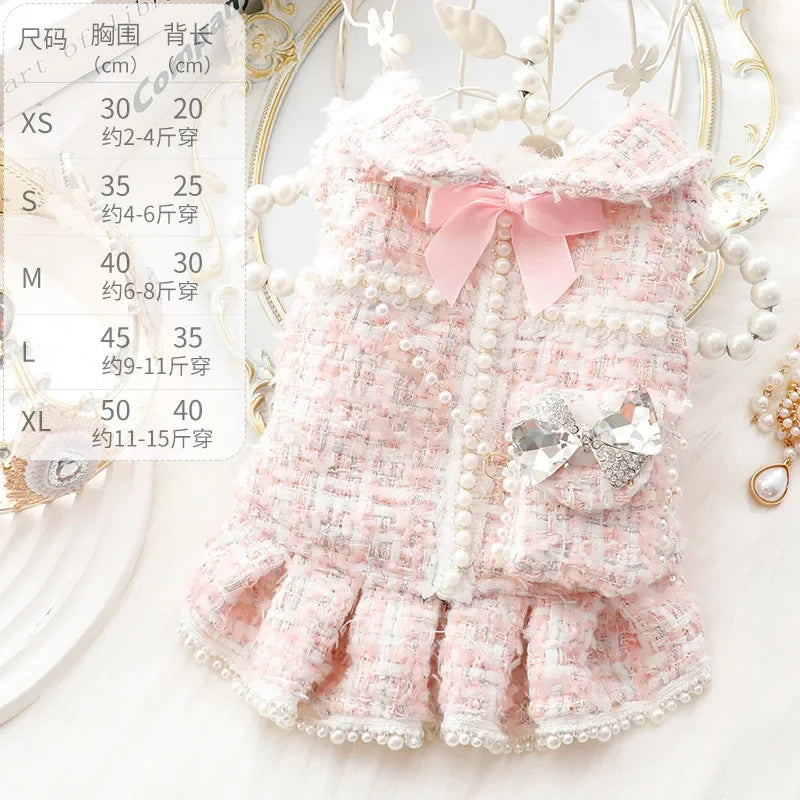 Princess Dress  Dog Cat Clothes  Backpack