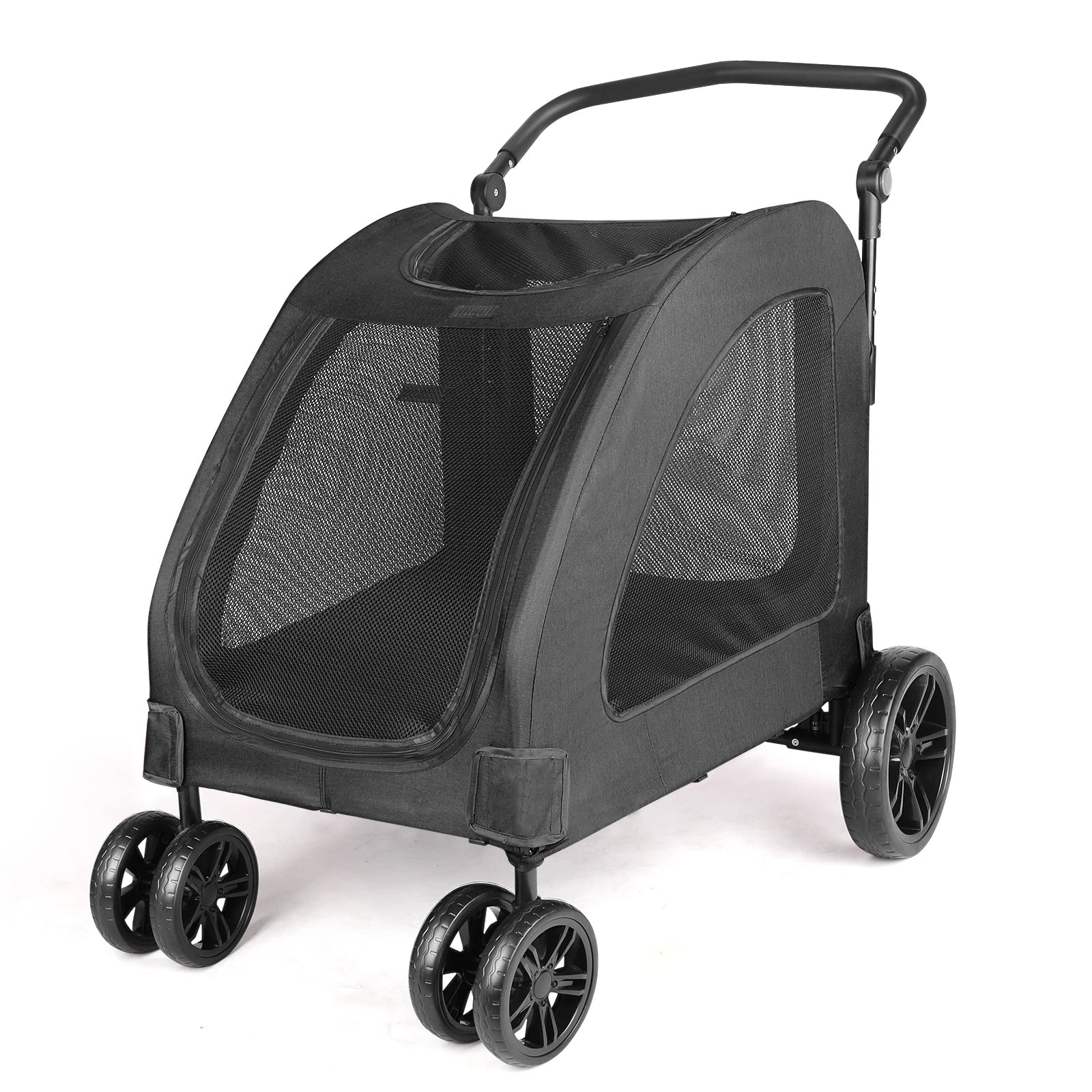 Heavy Duty Dog Stroller for Large Dogs up to 120 lbs,