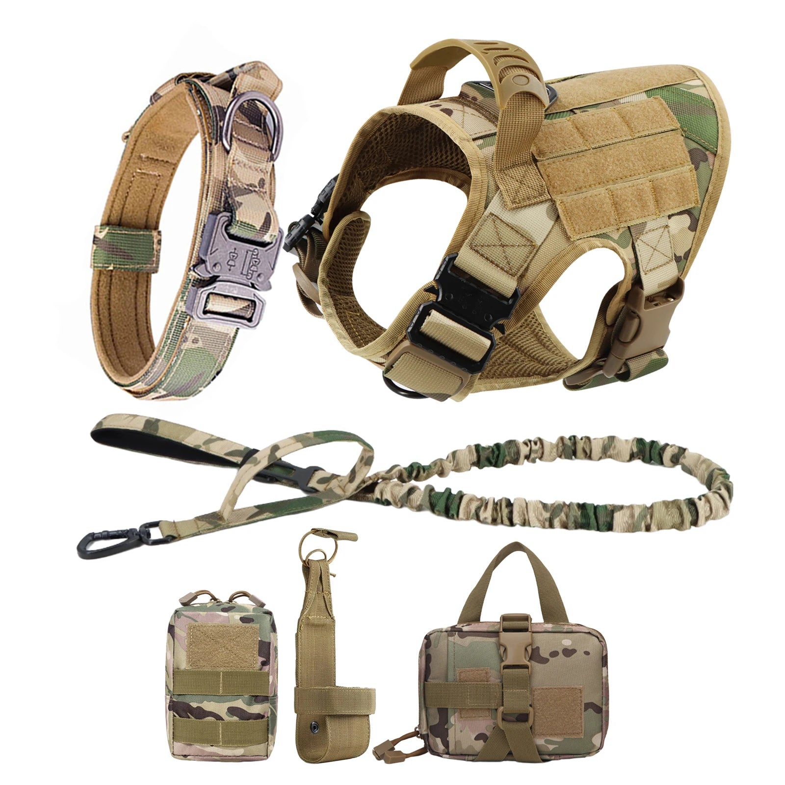 Large Dog Training Harness And Leash Set
