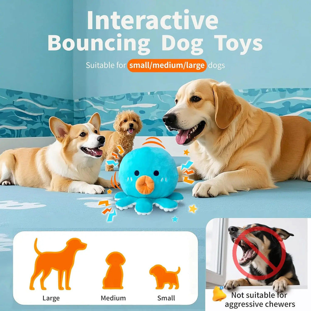 Rechargeable Interactive Moving Dog Toy