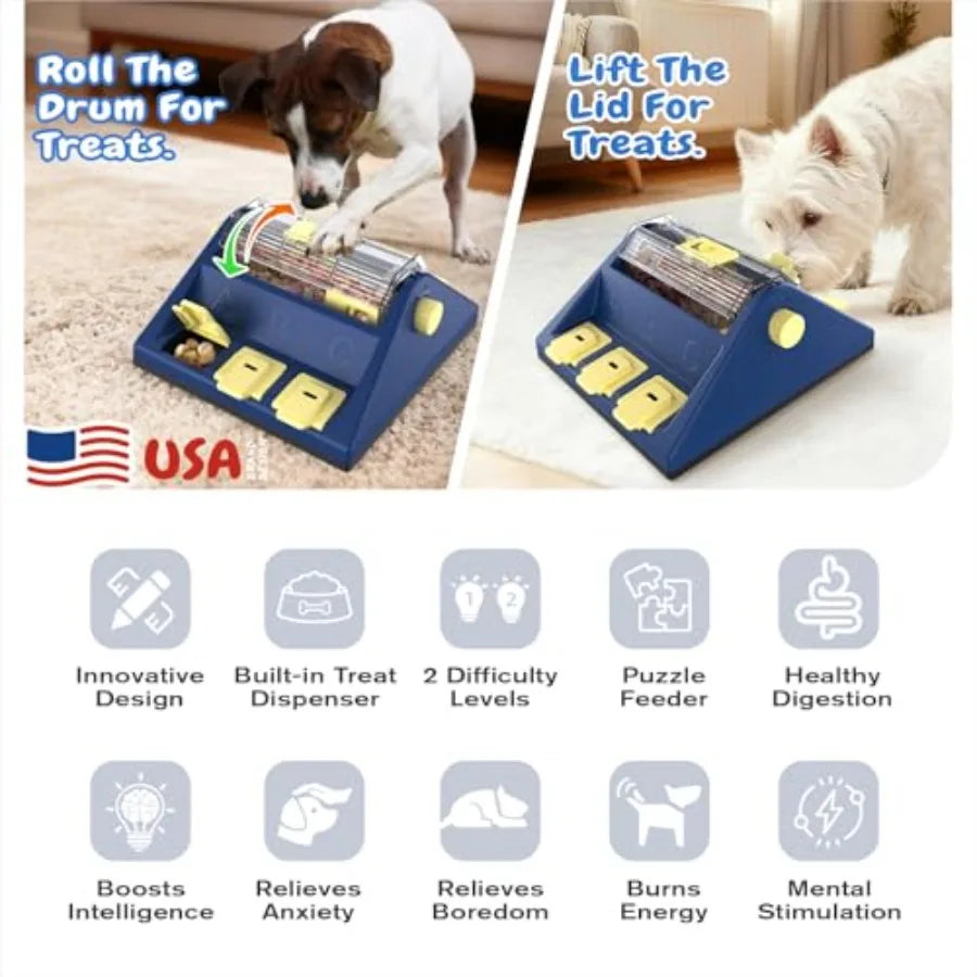 Large size 2 Dog Puzzle Toy