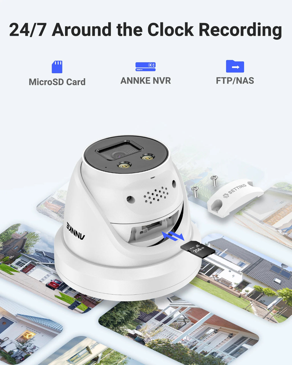 ANNKE 8MP IR Network Turret Camera