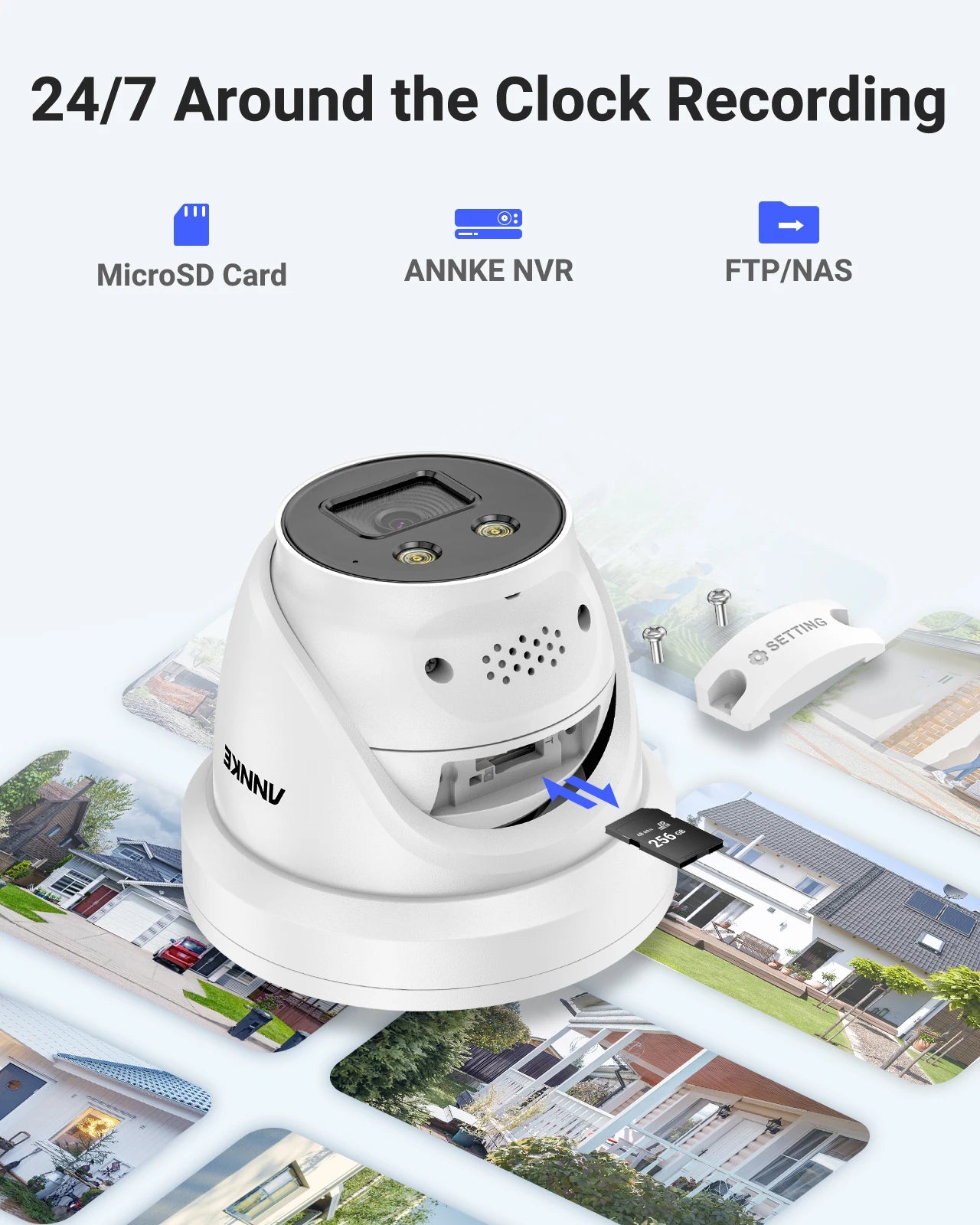 ANNKE 8MP IR Network Turret Camera