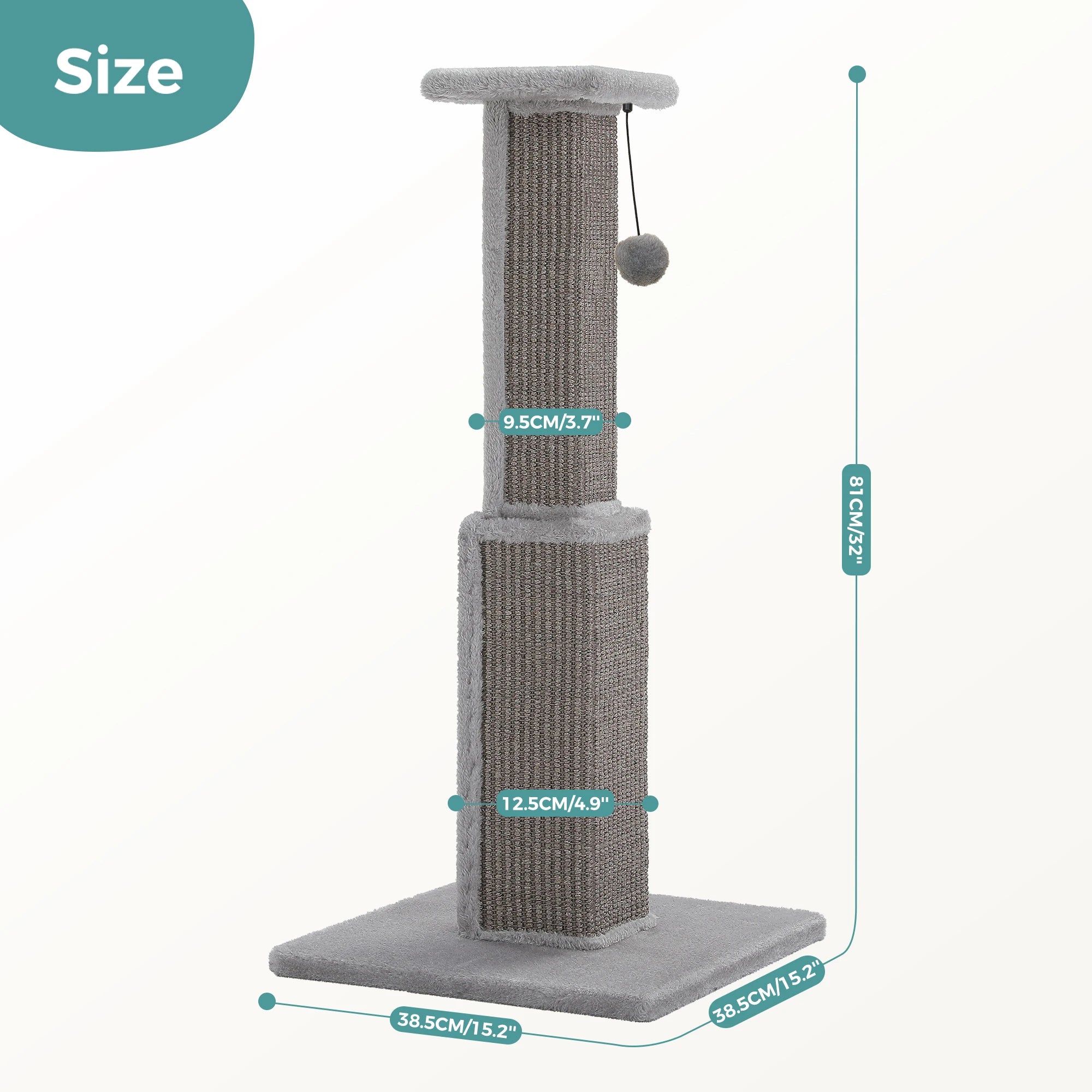 Large  Cat Ultimate Scratching Post for Indoor Cats