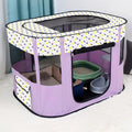 Fashionable Foldable Rectangular Pet Cage