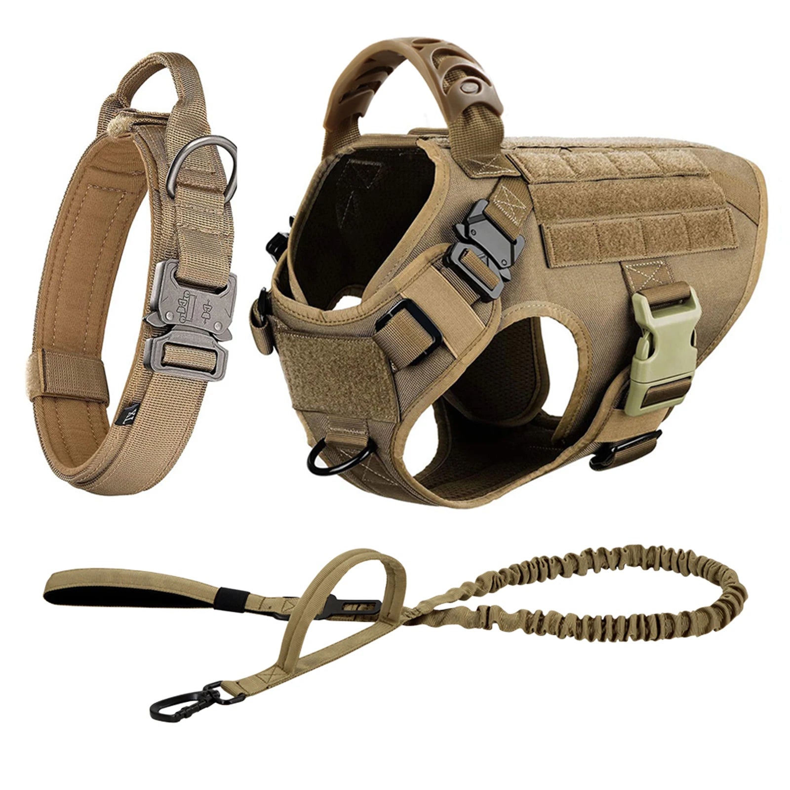 Large Dog Training Harness And Leash Set
