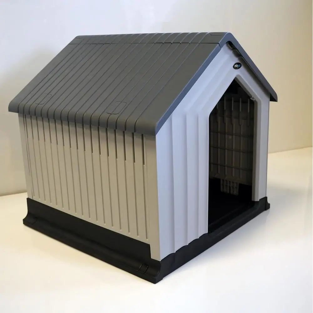 Sturdy Waterproof Plastic Dog House for Small Dogs -