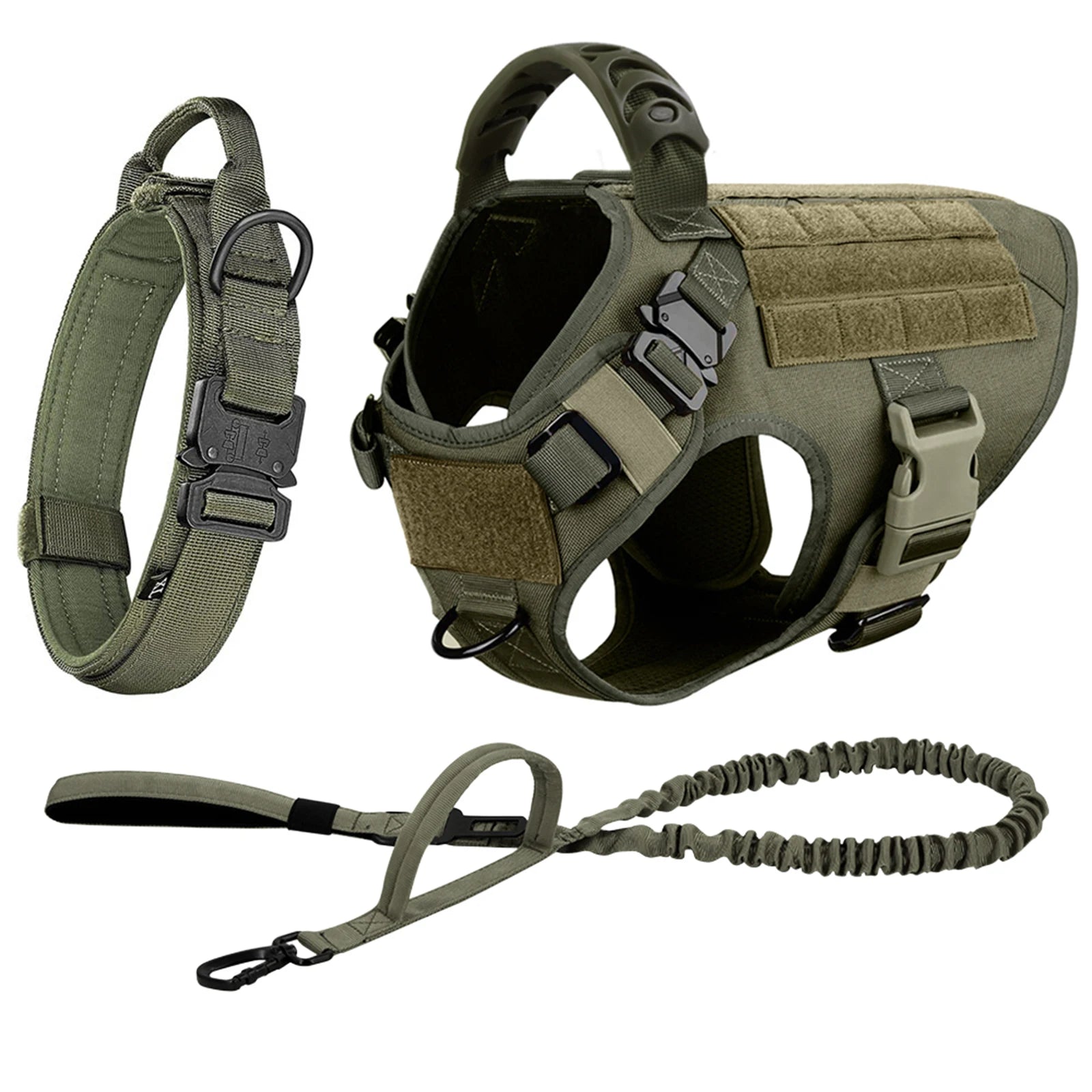 Large Dog Training Harness And Leash Set