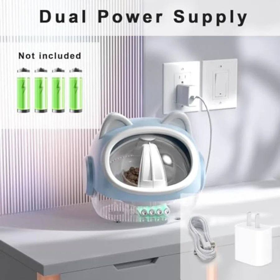 RFID Smart Pet Automatic Feeder with Dual Collar Tags