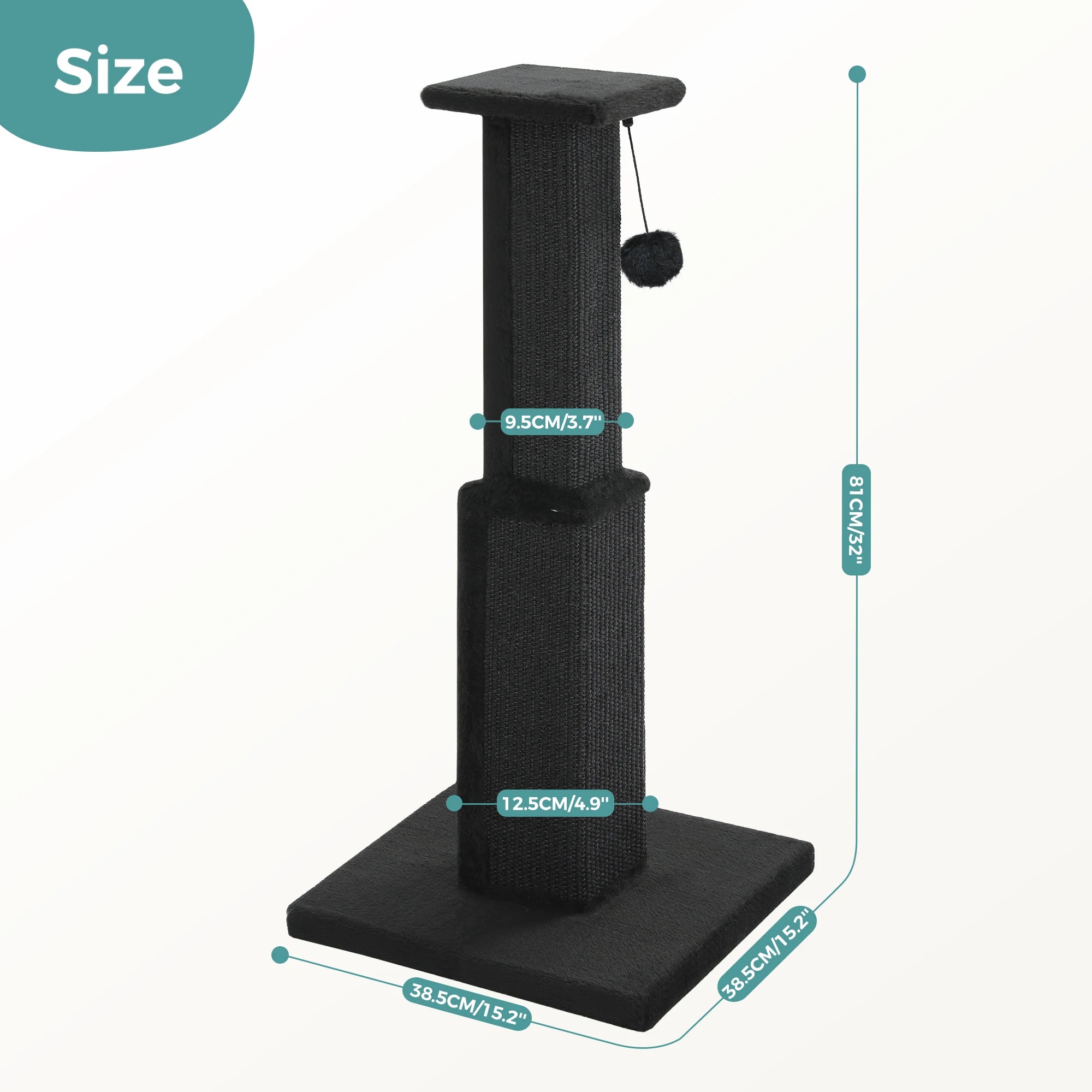 Large  Cat Ultimate Scratching Post for Indoor Cats