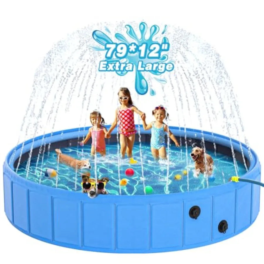 Large Foldable Dog Pool 0.55MM