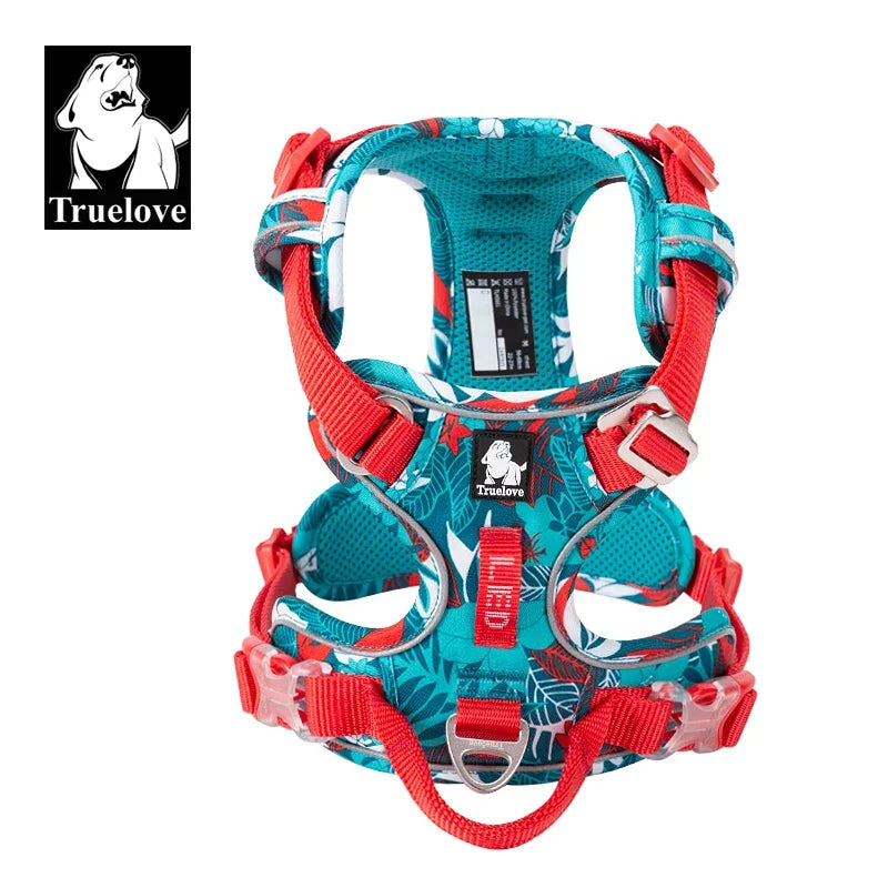 Truelove Pet Explosion-proof Dog Harness Camouflage and Reflective
