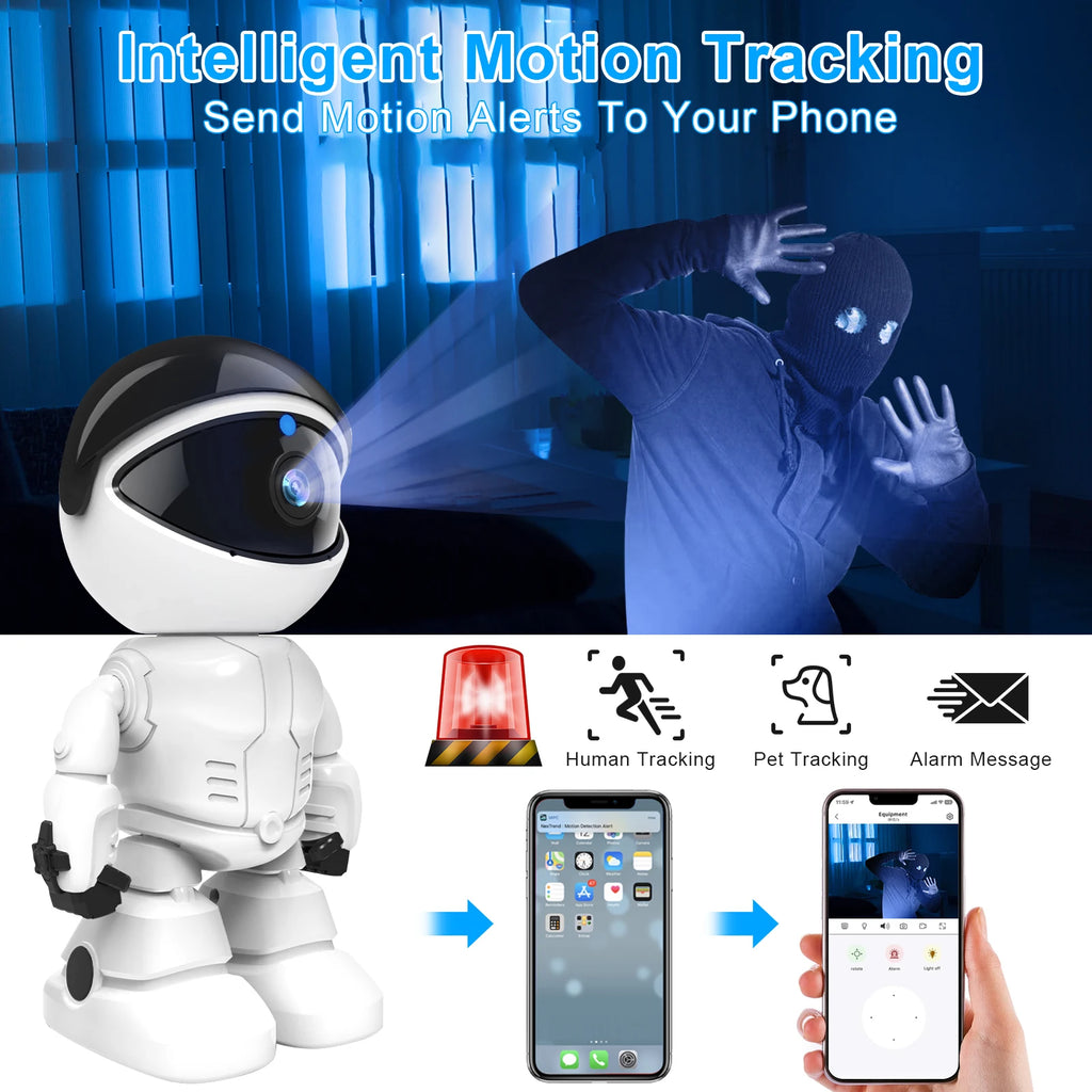 Noahtec Robot Camera  Indoor Home Security Camera