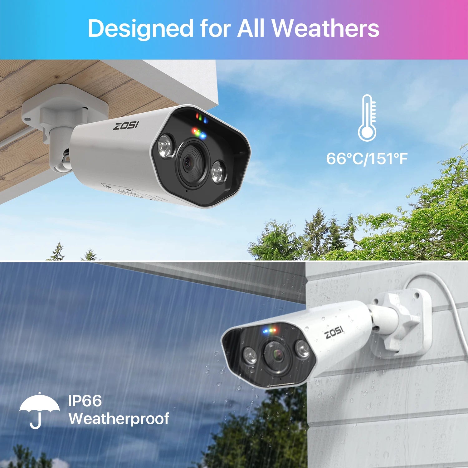 8MP Camera Outdoor PoE Security Camera