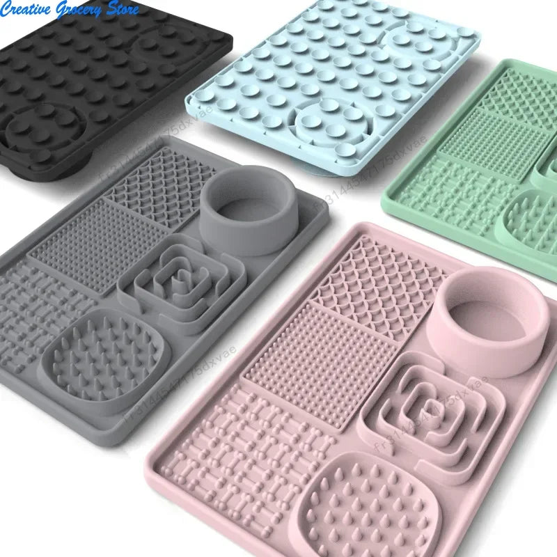 Pet Licking Slow Eating  Food Mat