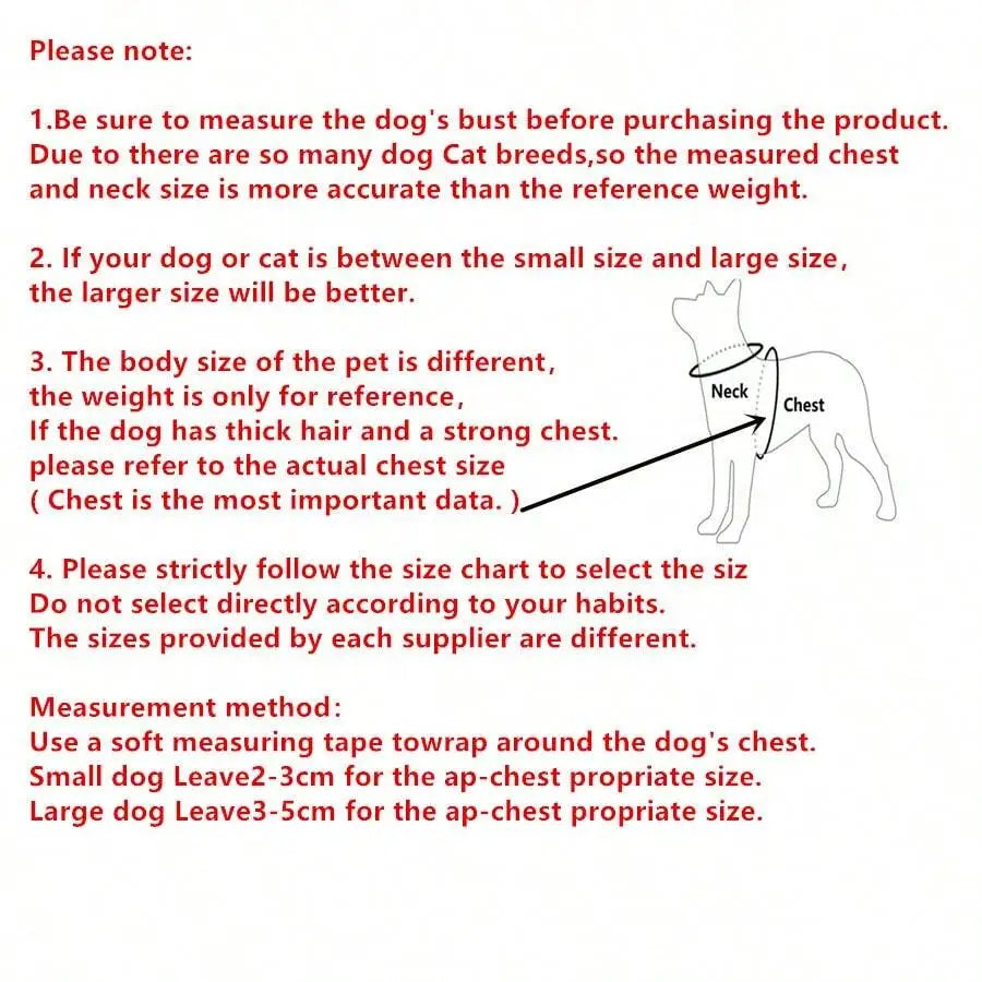 Reflective Pet Harness And Leash Set,