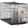 18 Inch Dog Crate, Folding Metal Wire Dog Cage