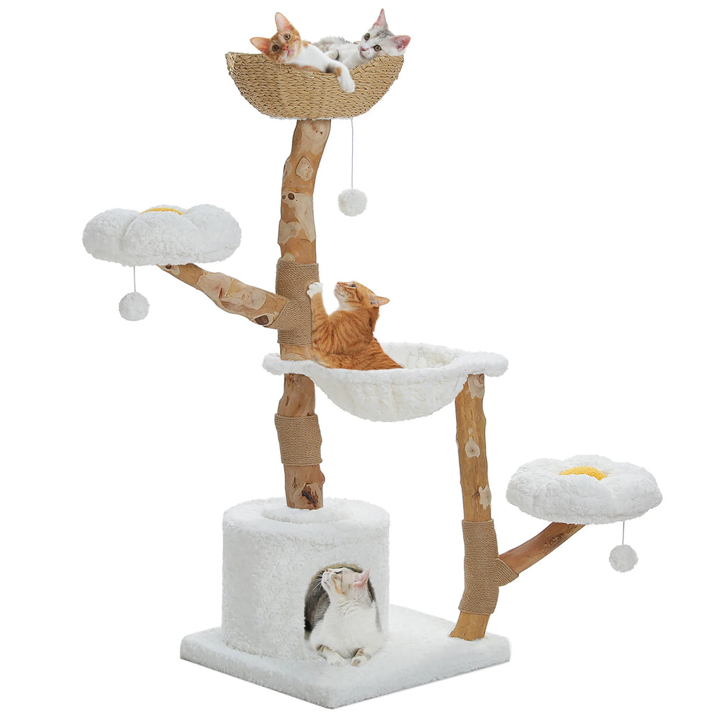 Large Cat Tree Tower with Sisal Scratching Post