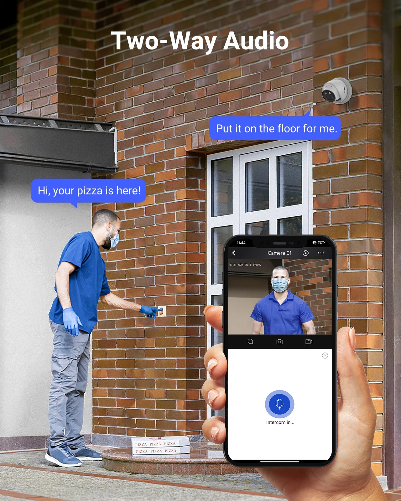 ANNKE 8MP IR Network Turret Camera