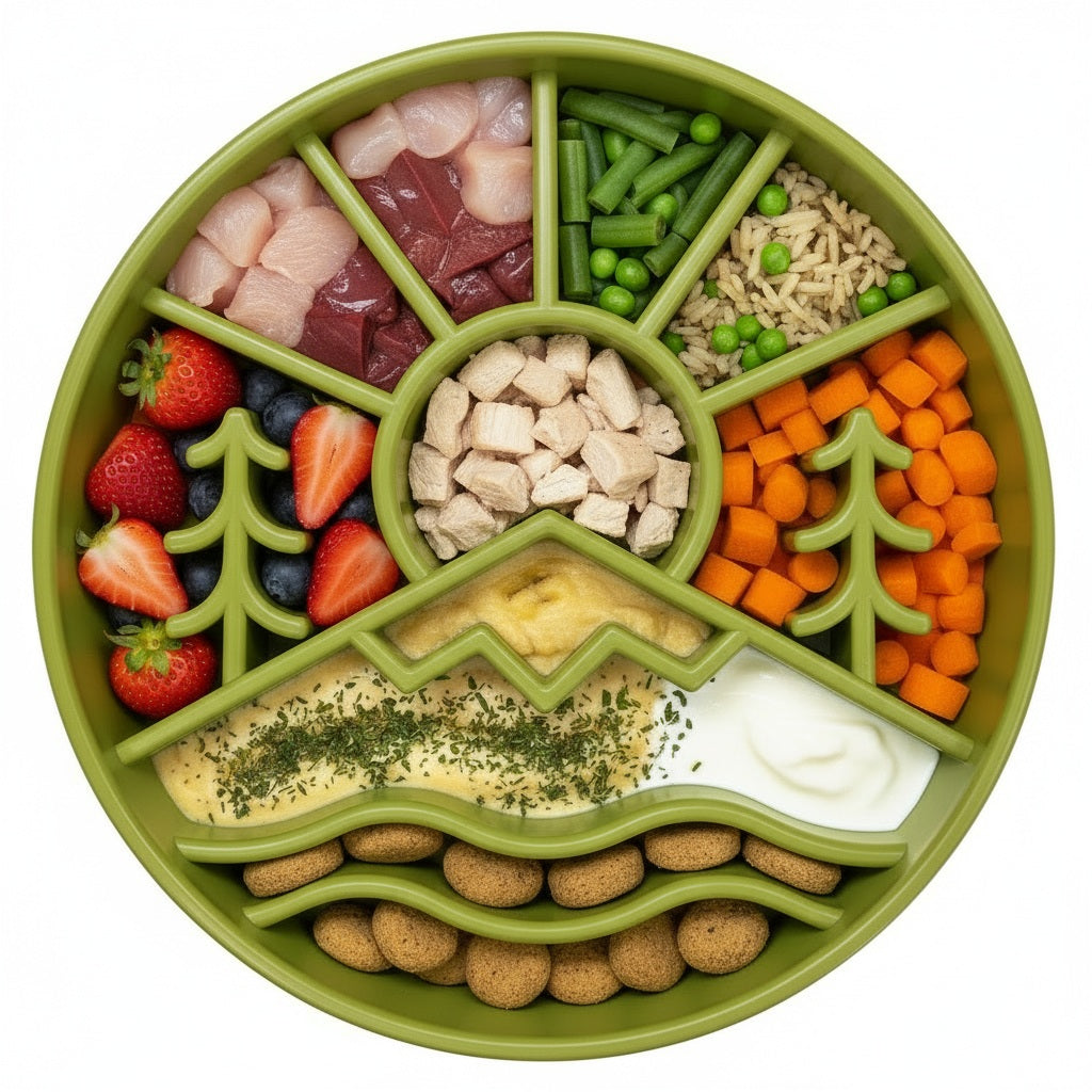 - Slow Feeder Dog Bowl