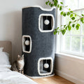 RAYBEE Multi-Level Foldable Cat Tree Tower