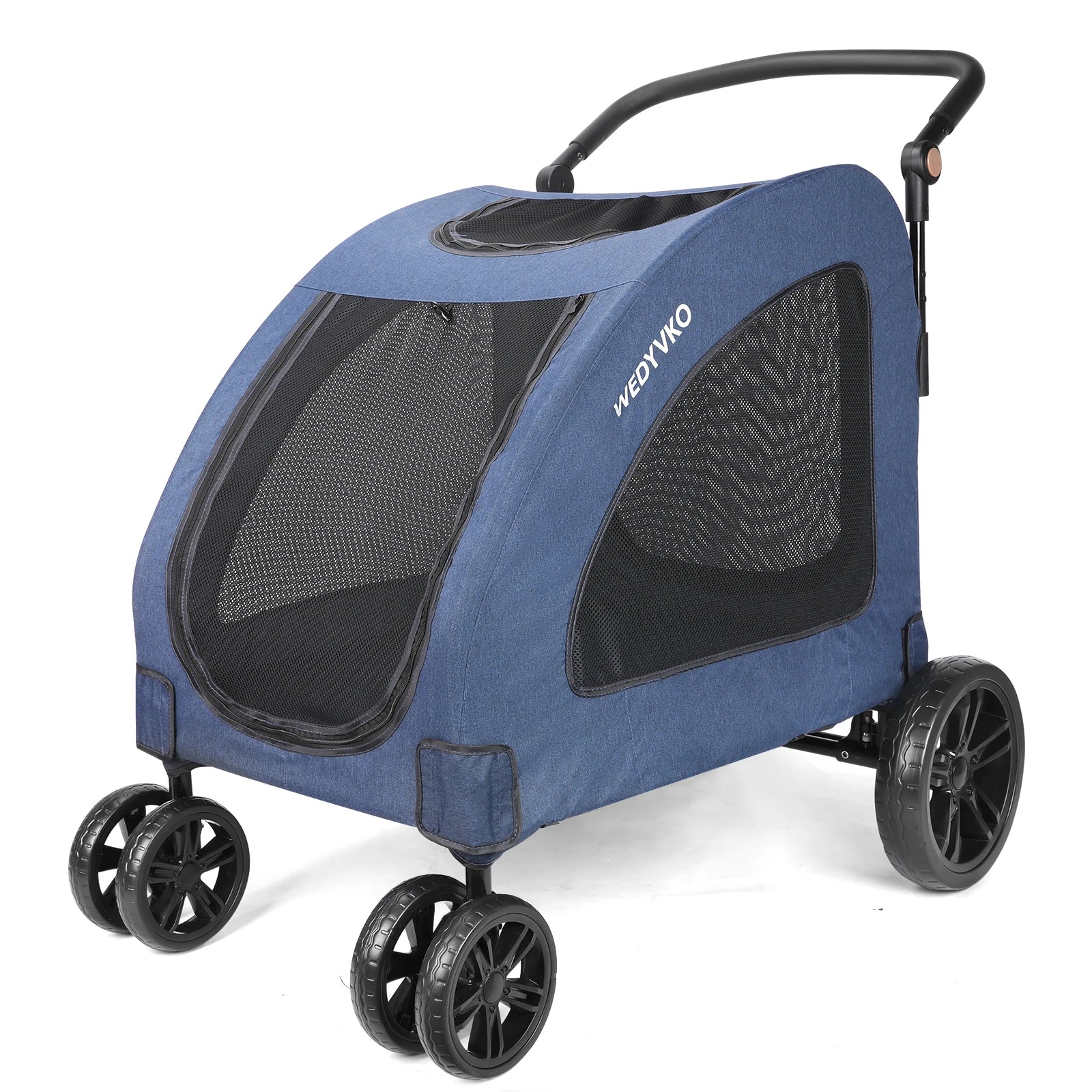 Heavy Duty Dog Stroller for Large Dogs up to 120 lbs,