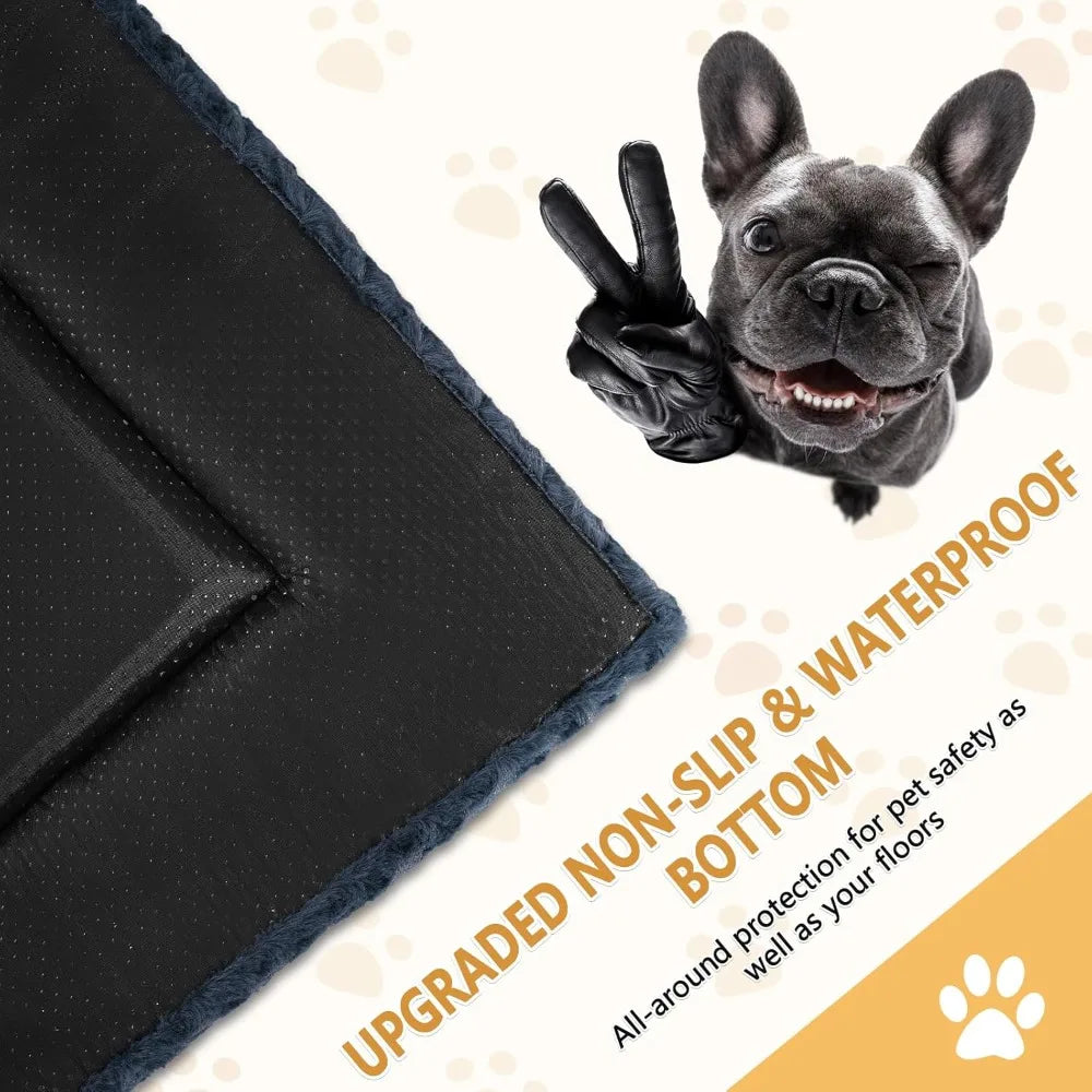 washable reversible dog bed mat crate