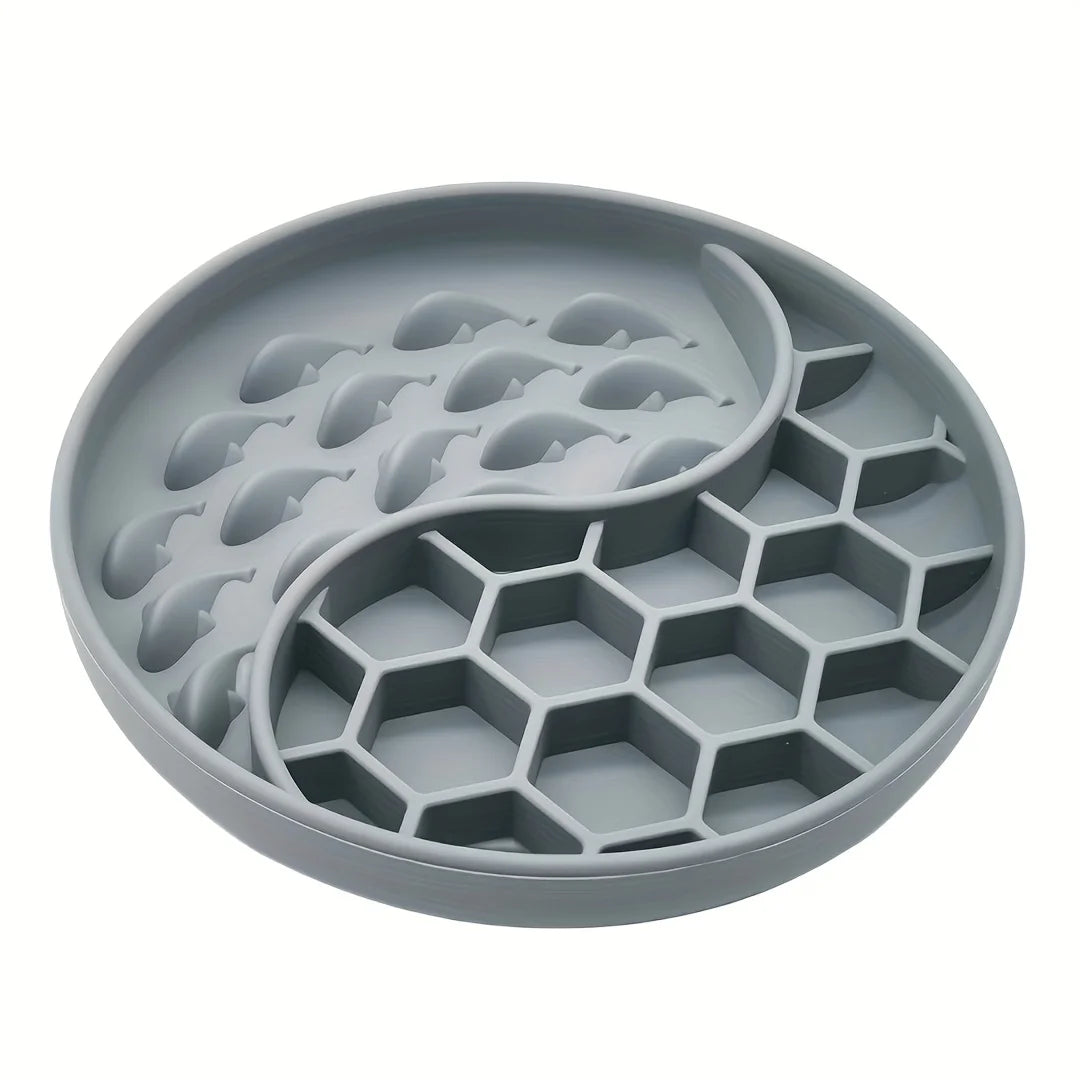 Silicone Slow Food Dog Bowl,