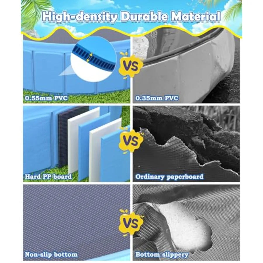 Large Foldable Dog Pool 0.55MM