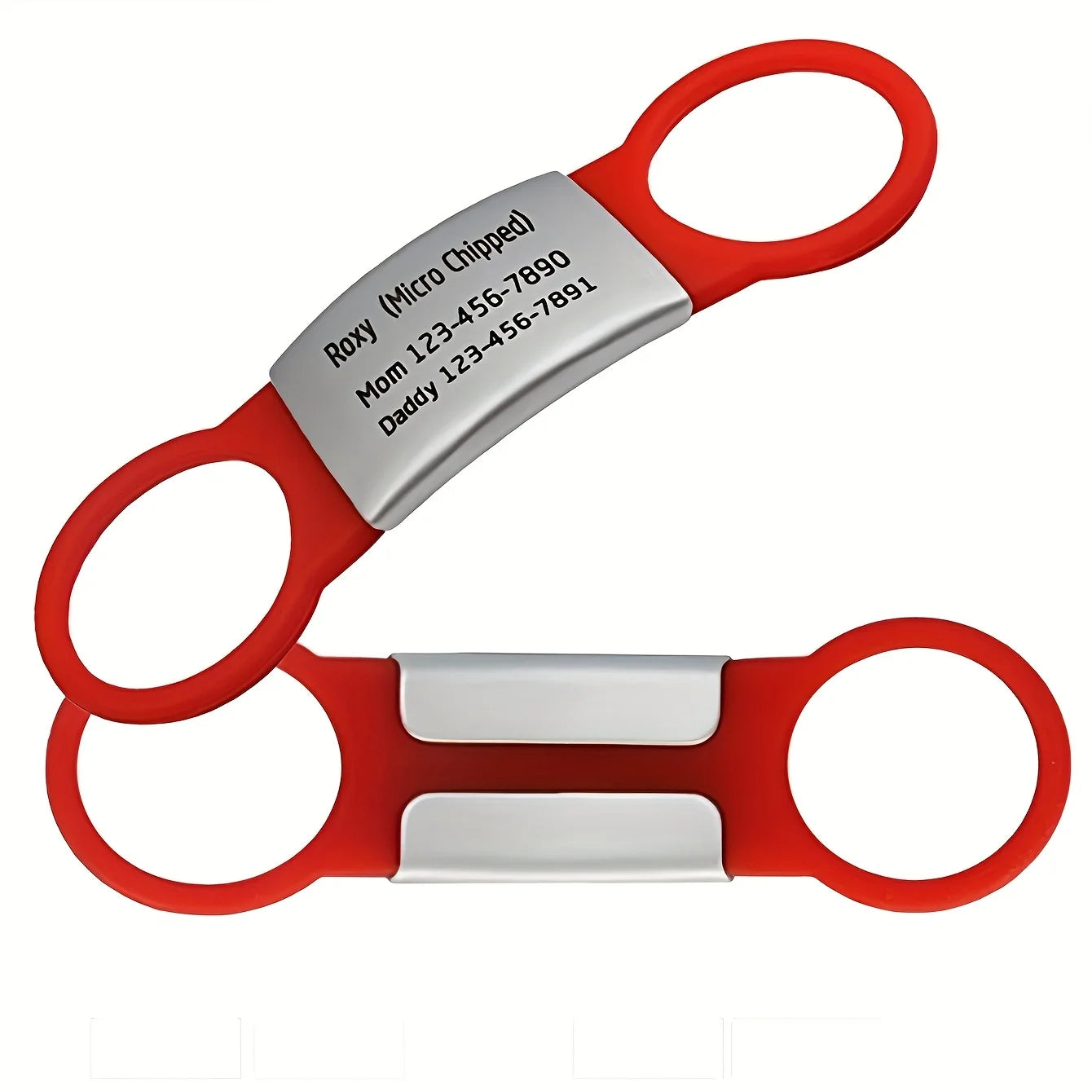 Personalized and Custom Dog Tag for Pets - No Noise -