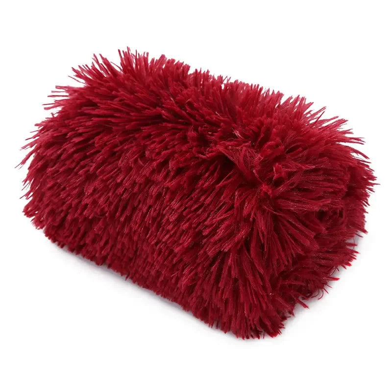Soft Pet Blanket Washable, Long Plush Dogs Blankets