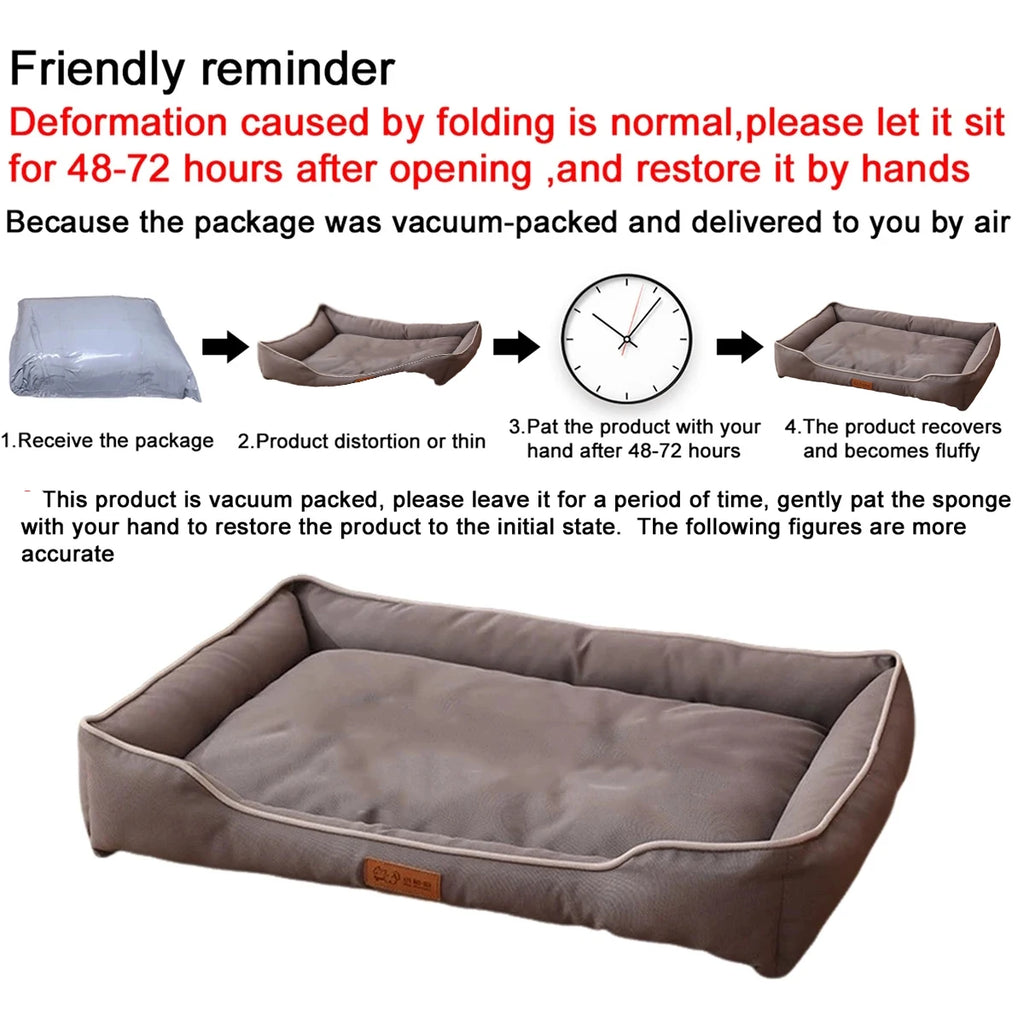 Four Square Dog Bed for Large Dog Mattress