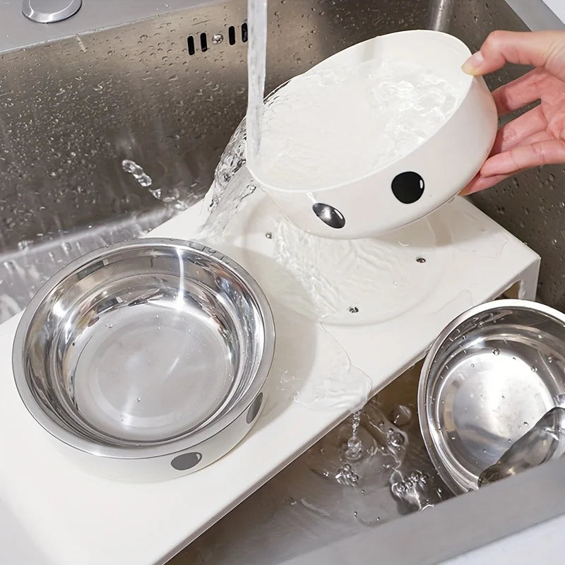 Elevated Pet Dog Feeder Bowls