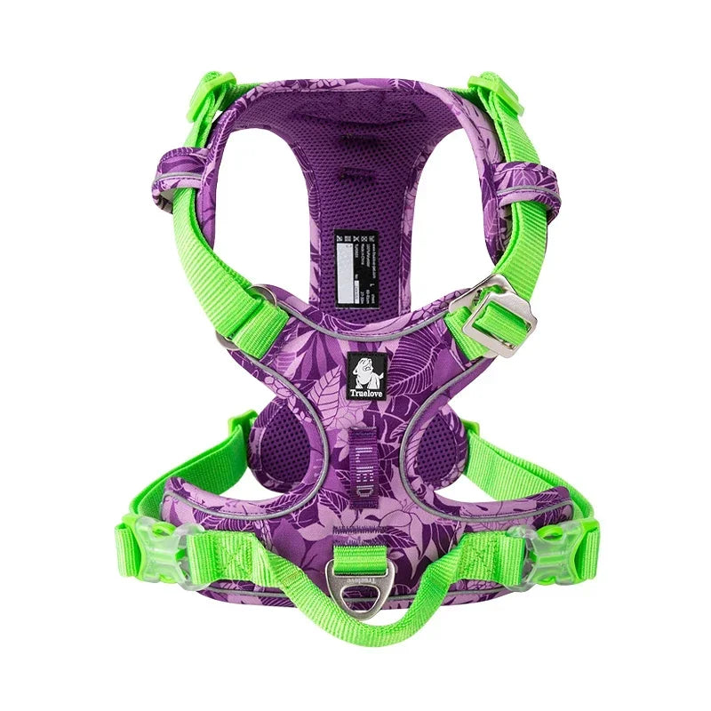 Truelove Pet Explosion-proof Dog Harness Camouflage and Reflective