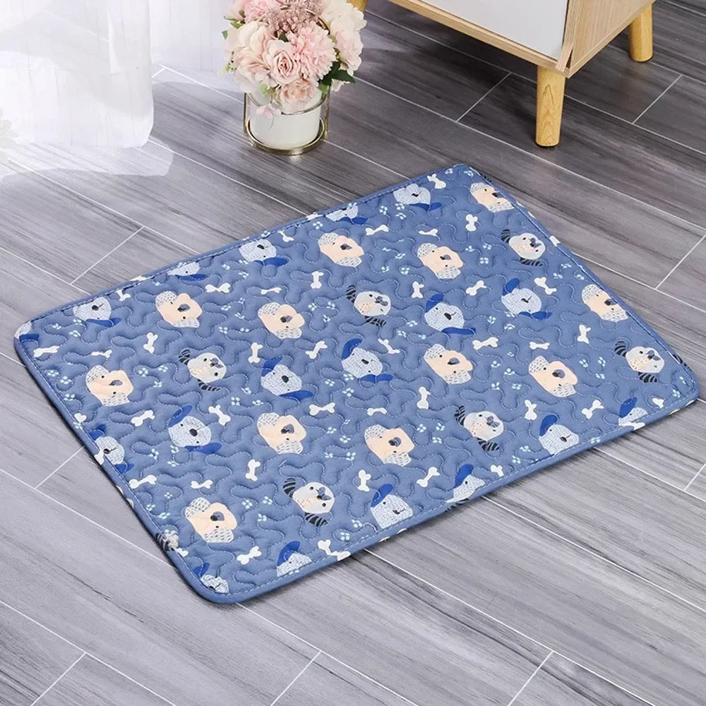 Summer Pet Mat, Cooling Ice Blanket, Breathable Mat
