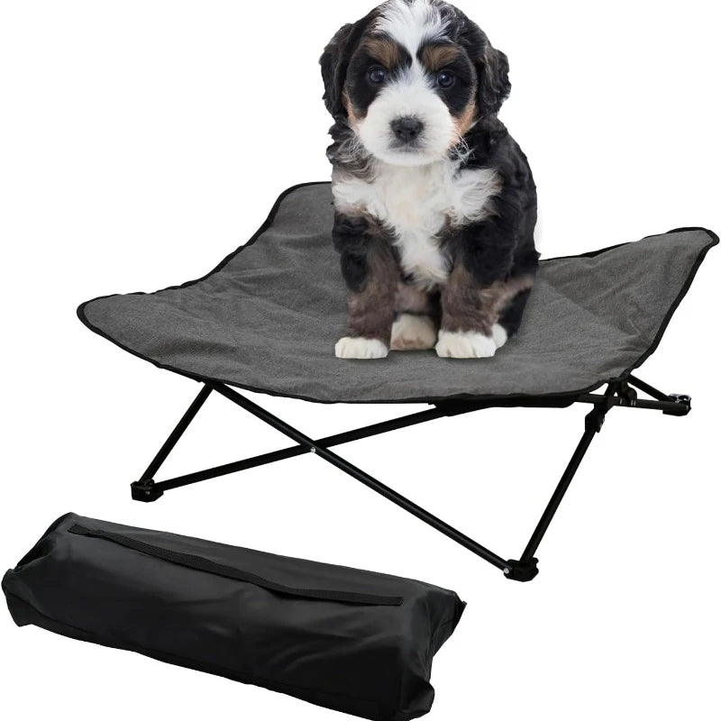 Elevated Dog Bed, Portable Raised Pet Cot