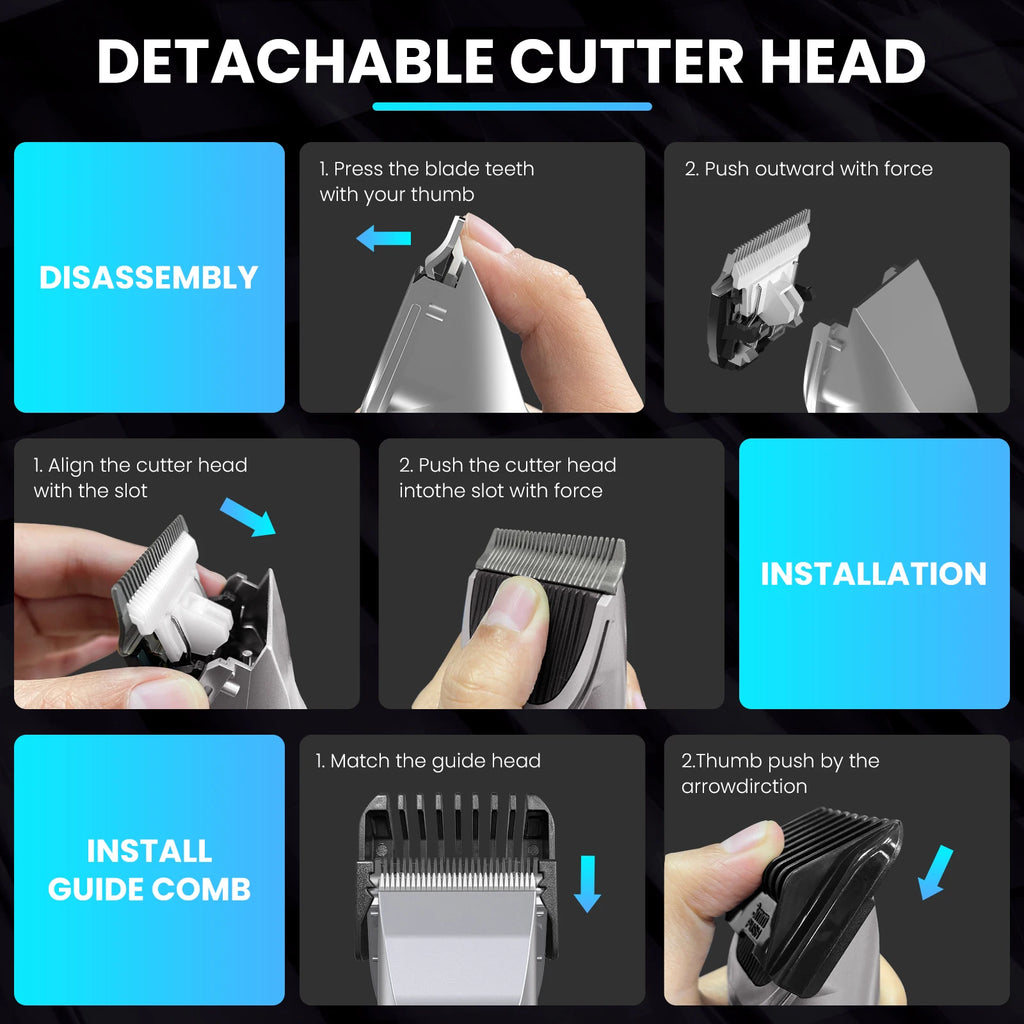 Dog Hair Clippers Grooming Kit, Trimmer