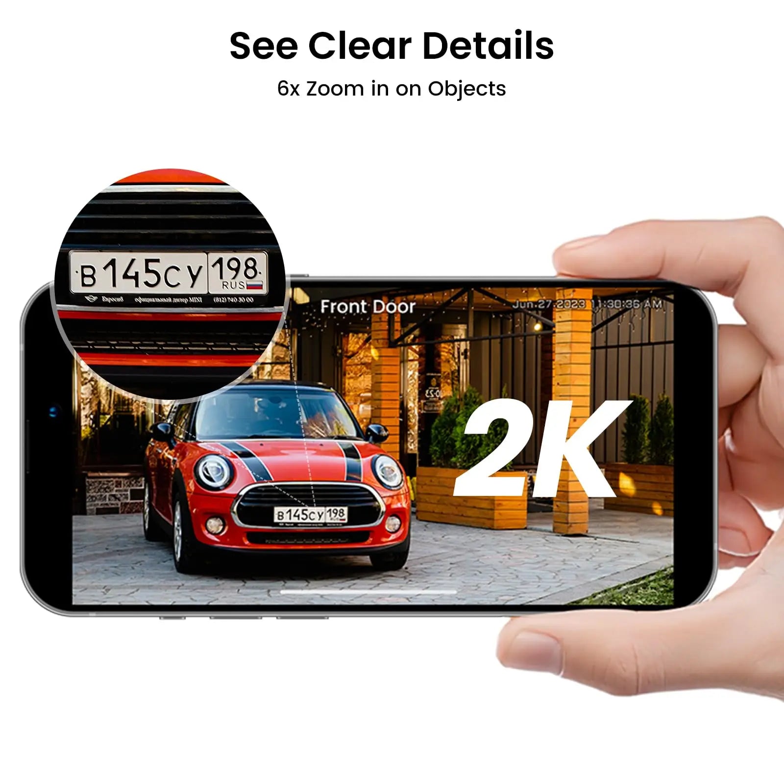 Dekco 2/3/4pcs Solar WiFi Camera