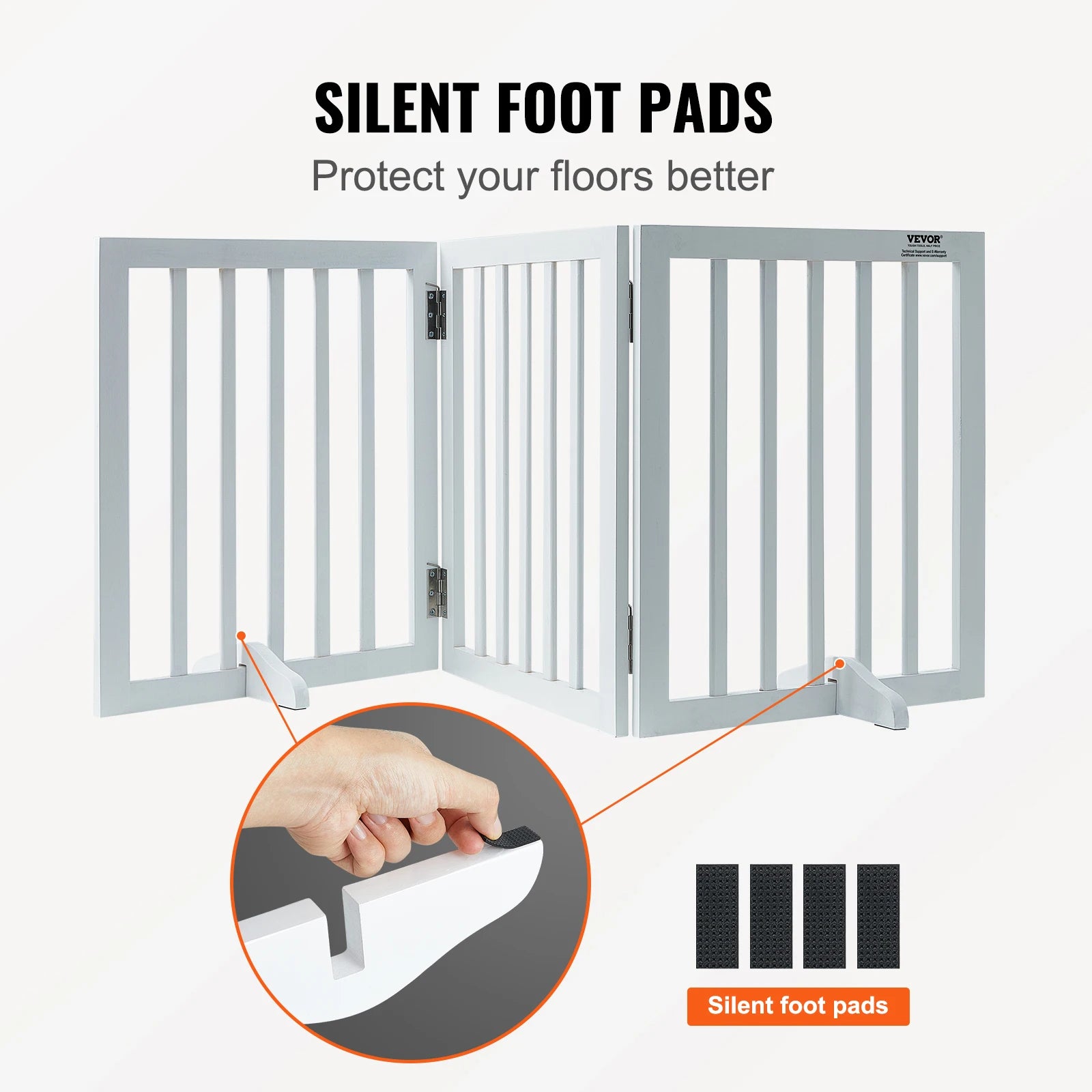 SucceBuy Free Standing Dog Gate