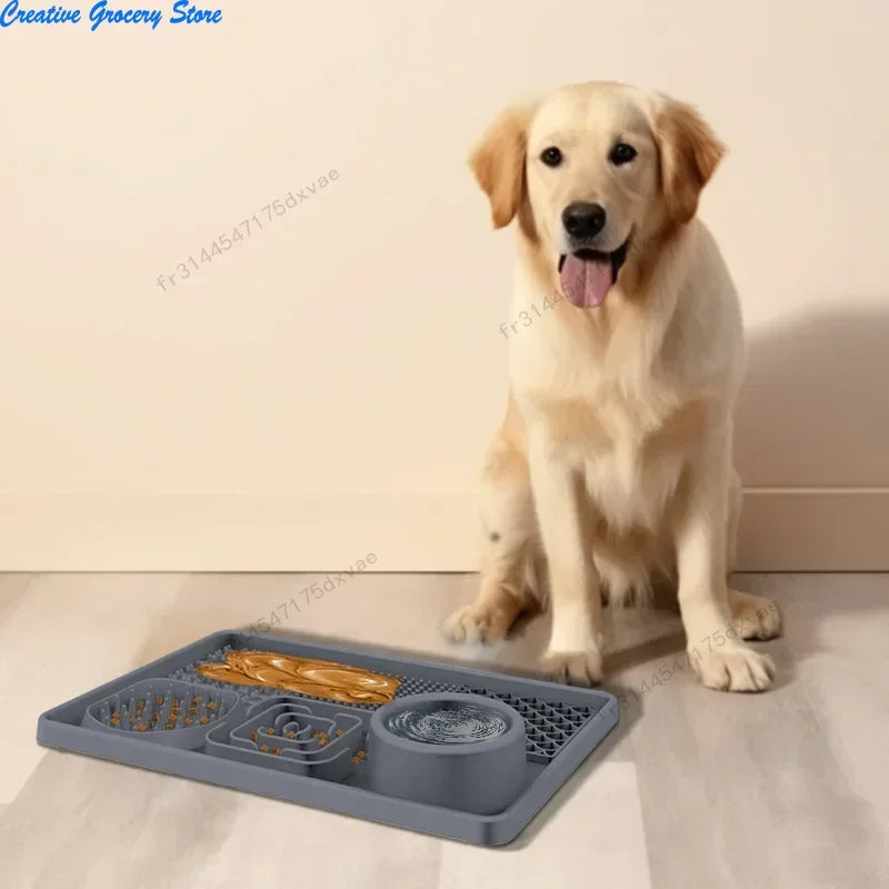 Pet Licking Slow Eating  Food Mat