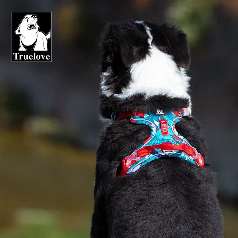 Truelove Pet Explosion-proof Dog Harness Camouflage and Reflective
