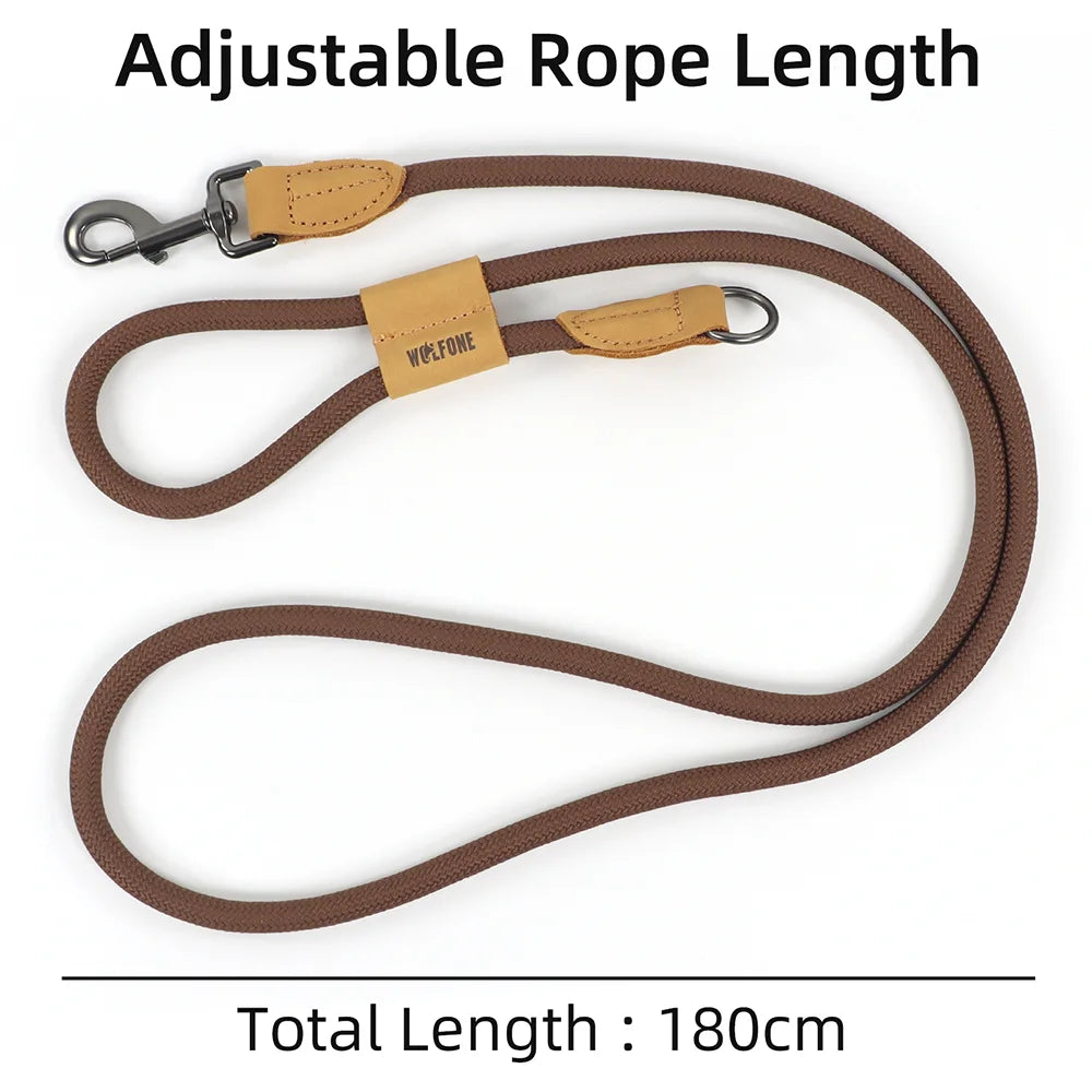 1.8M Large Dog Leash Waist Chain Traction Leash F