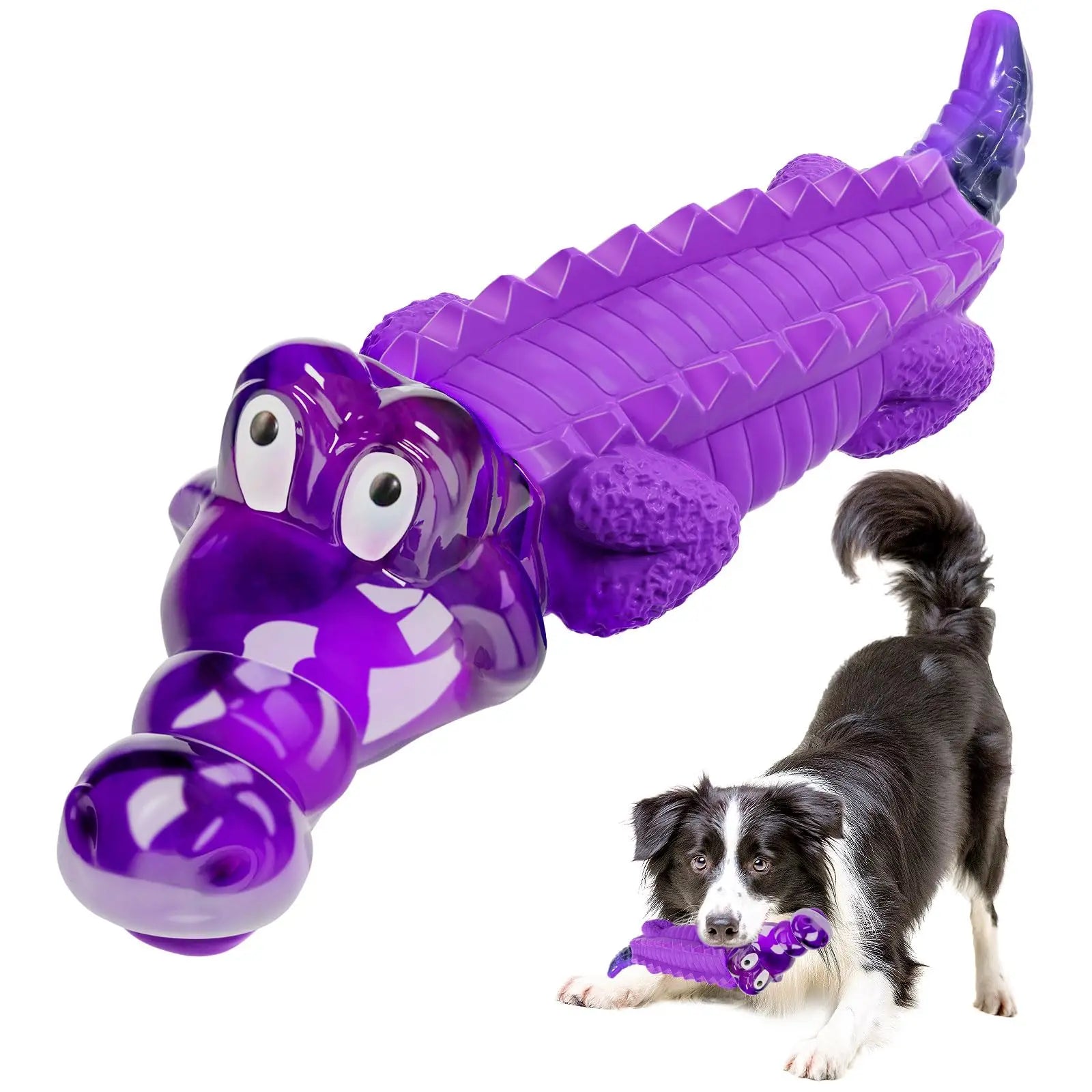 Aggressive Chewers Faux Alligator Dog Toys