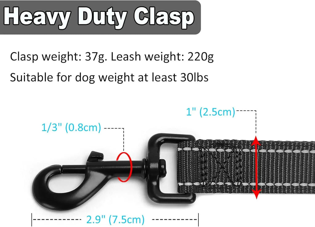 10FT Triple Handle Dog Leash