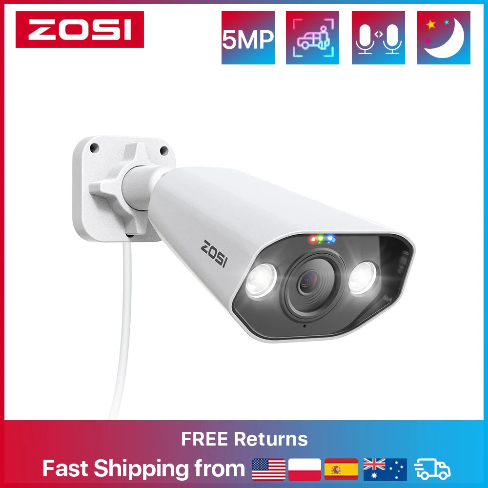 8MP Camera Outdoor PoE Security Camera