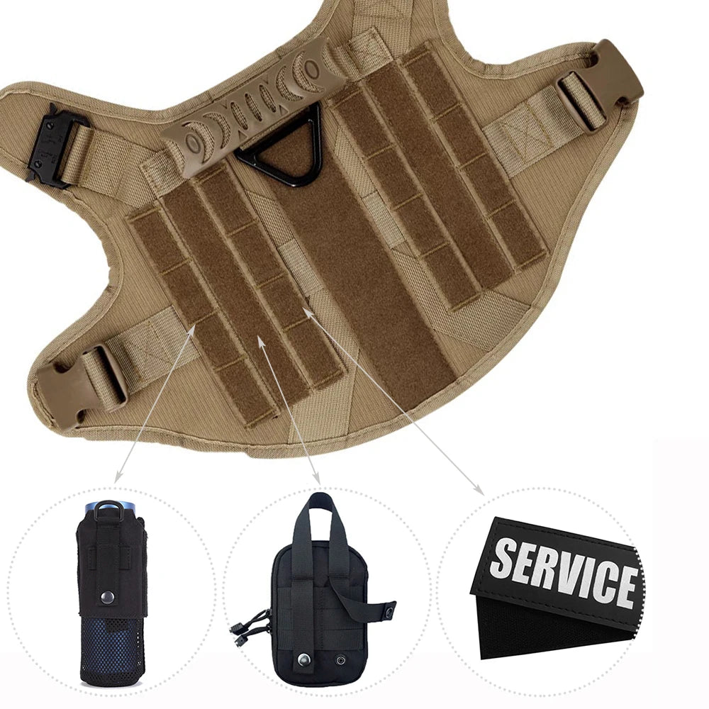 Large Dog Training Harness And Leash Set