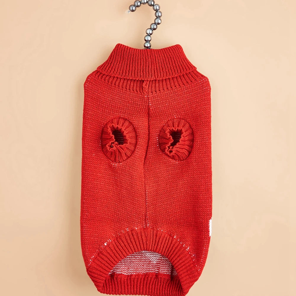 Cute Warm Dog/Cat  Sweater with Heart Pattern